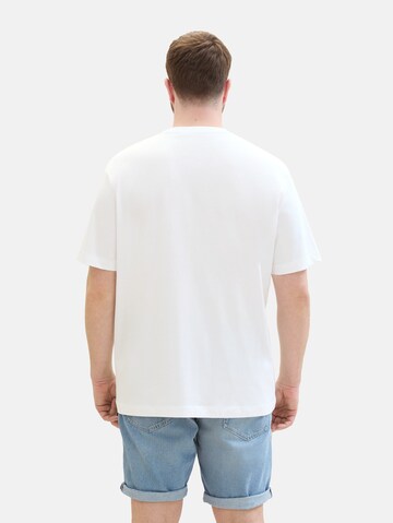 TOM TAILOR Men + Μπλουζάκι σε λευκό