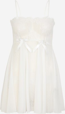 LingaDore Negligee in White: front