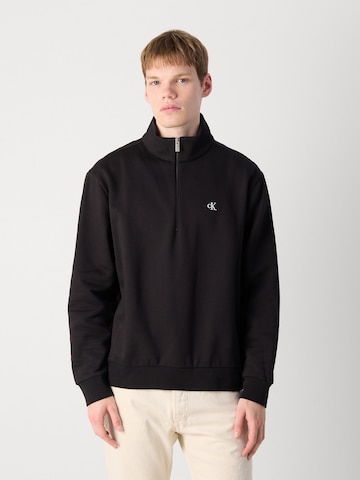 juoda Calvin Klein Megztinis be užsegimo: priekis