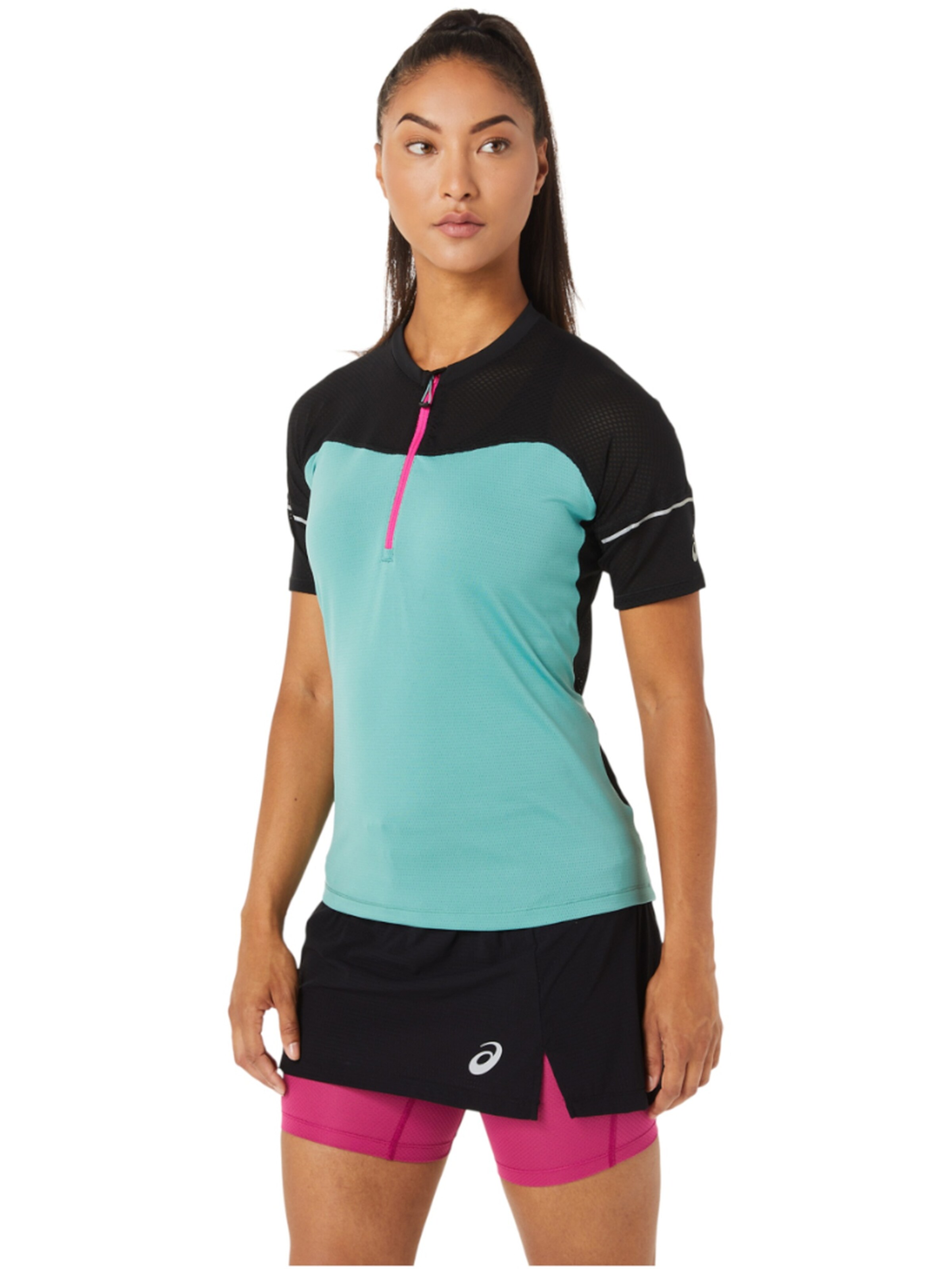 ASICS Shirt 'ASICS Fujitrail Top'‌‌‌‌‌‌‌‌ in Blau