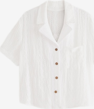 Next Блузка в Белый: спереди