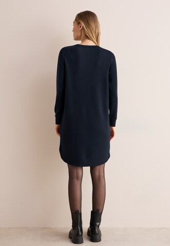 CECIL Kleid mit Rundhals in Blau