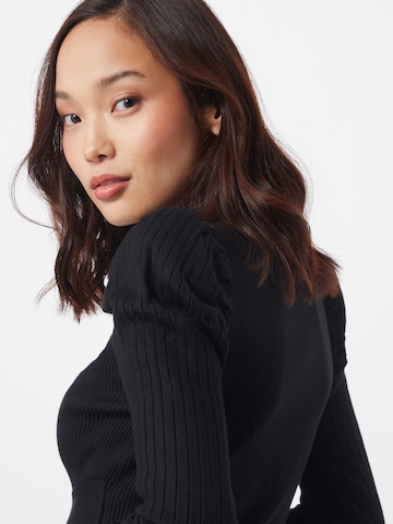 Parallel Lines Sweater in Black
