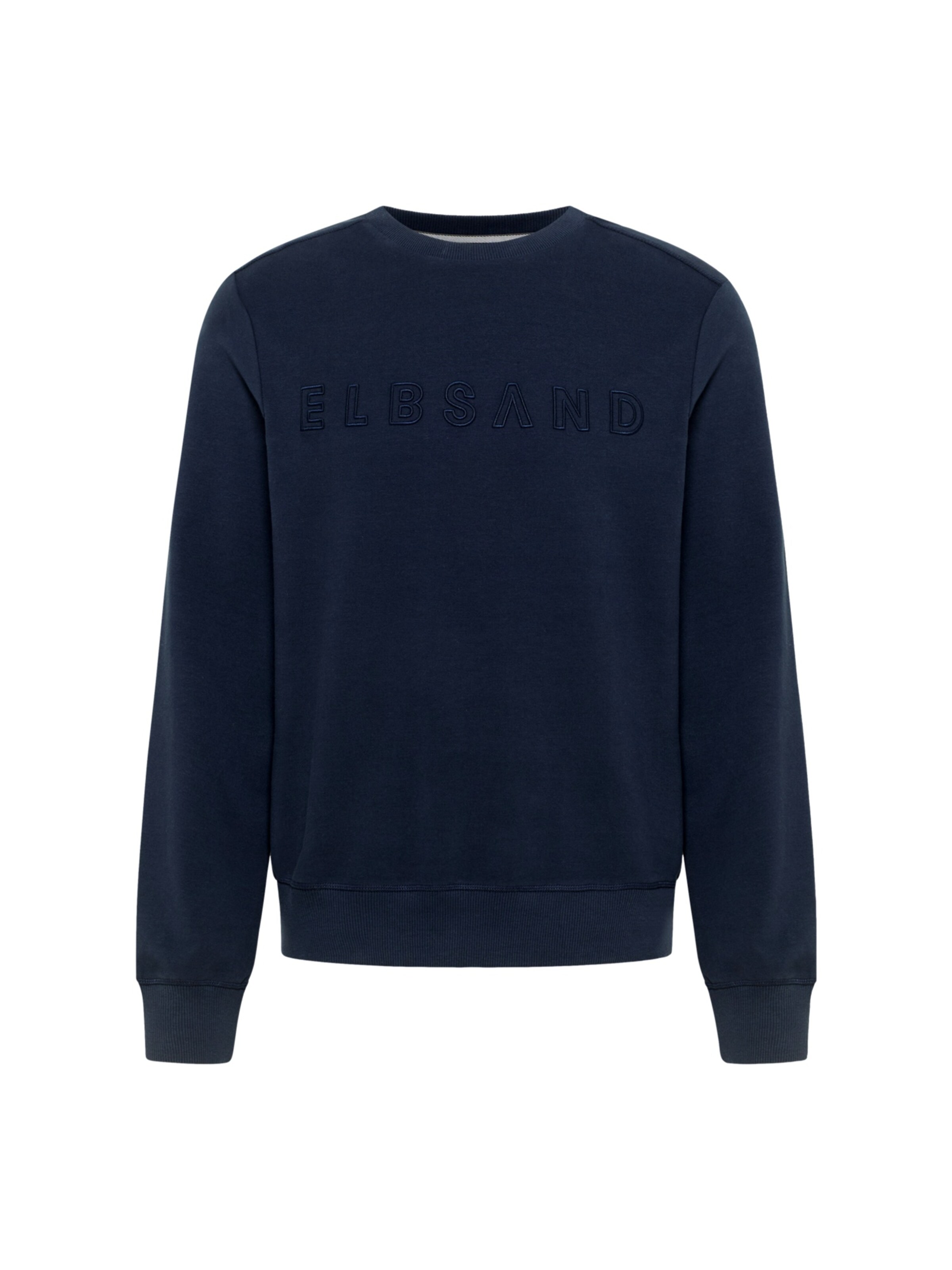 Elbsand Sweatshirt in Blau: Vorderseite