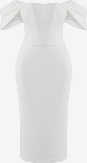 Trendyol Koktel haljina 'Dress' u bijela, Pregled proizvoda