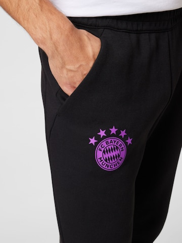 ADIDAS SPORTSWEAR Slim fit Workout Pants 'FC Bayern München Designed for Gameday' in Black