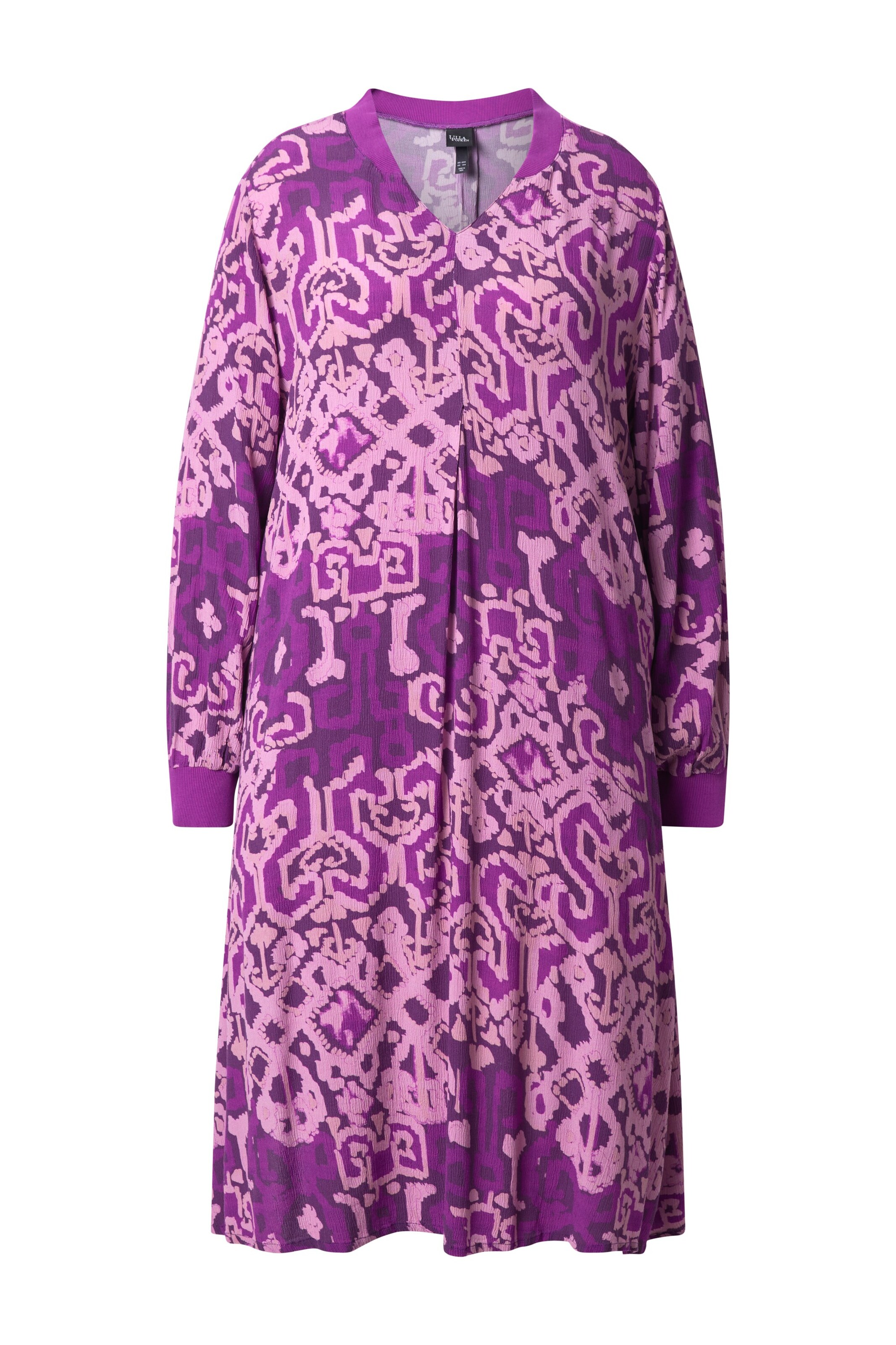 Ulla Popken Jurk in Lila: voorkant