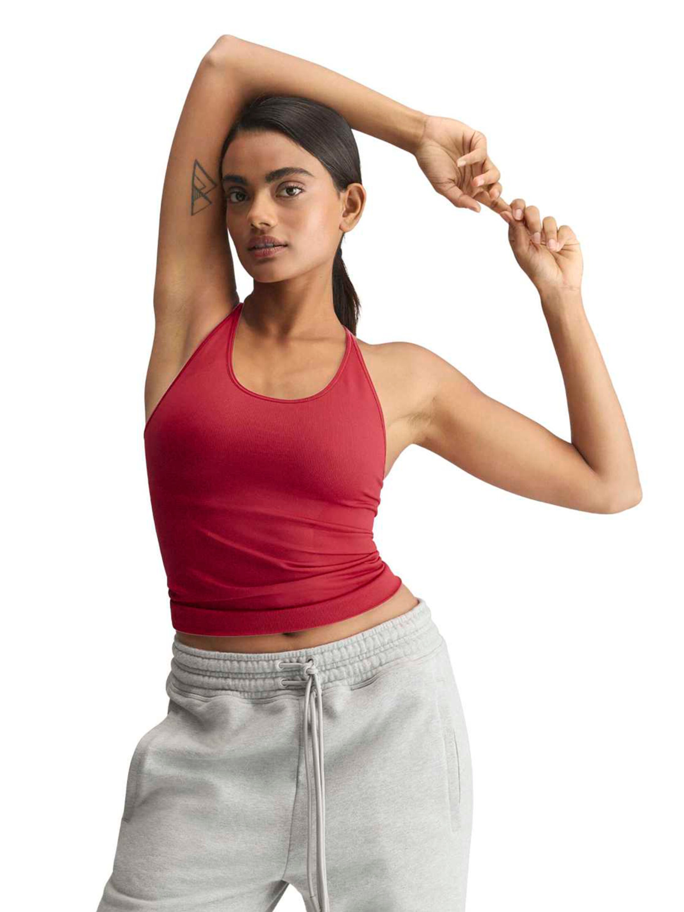 ADIDAS BY STELLA MCCARTNEY Sports top in Red: front