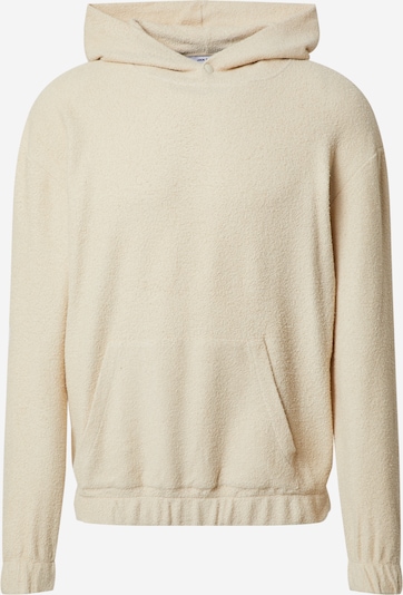 DAN FOX APPAREL Sweat-shirt 'Mirco' en beige, Vue avec produit