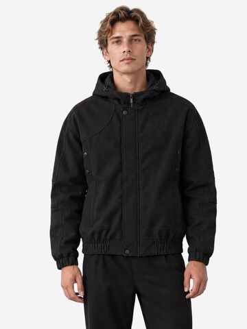 Veste d’hiver Danger en noir