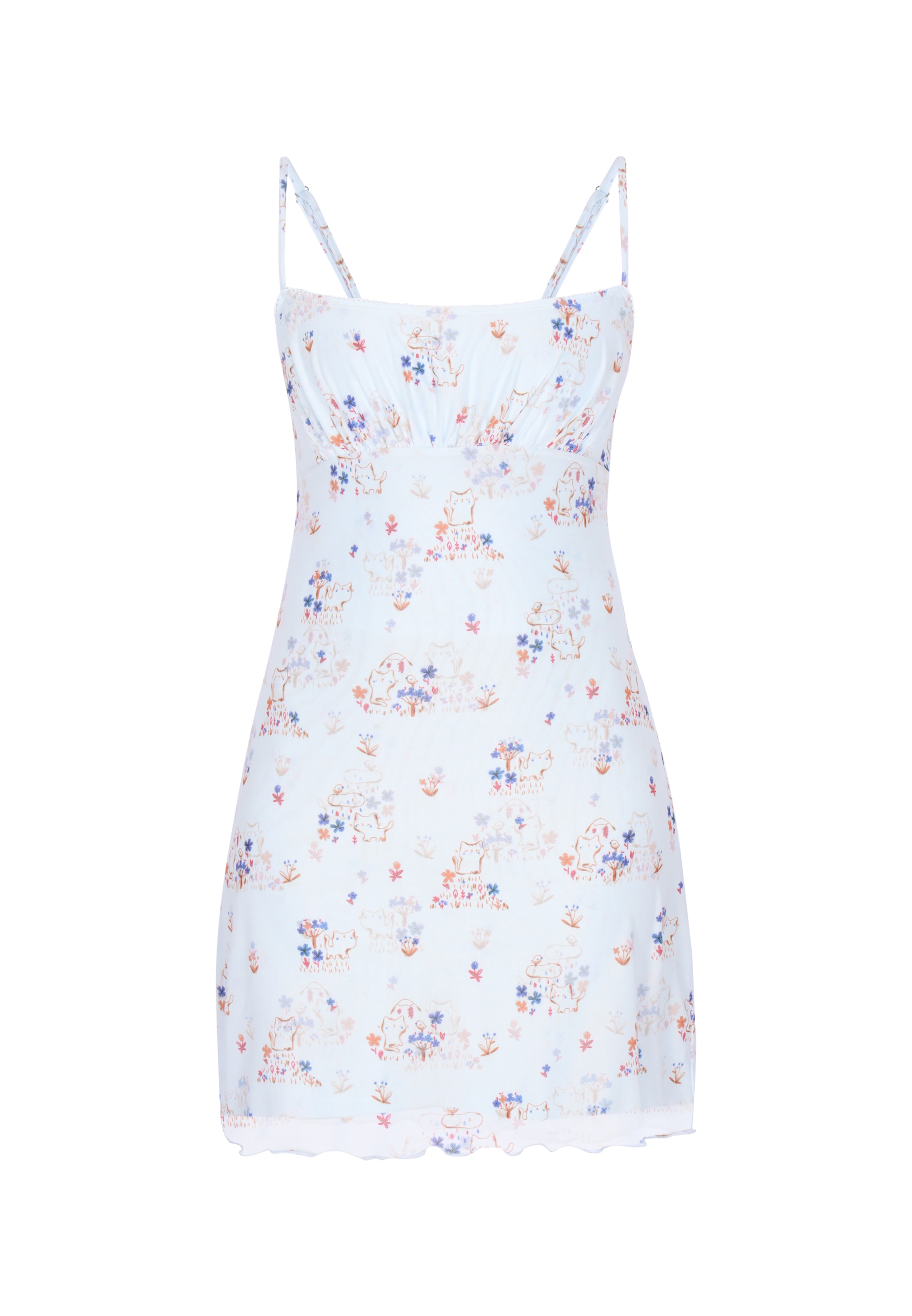 MYMO - Vestido em branco: frente