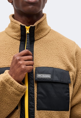 COLUMBIA - Casaco de velo funcional 'Juniper Peak' em castanho