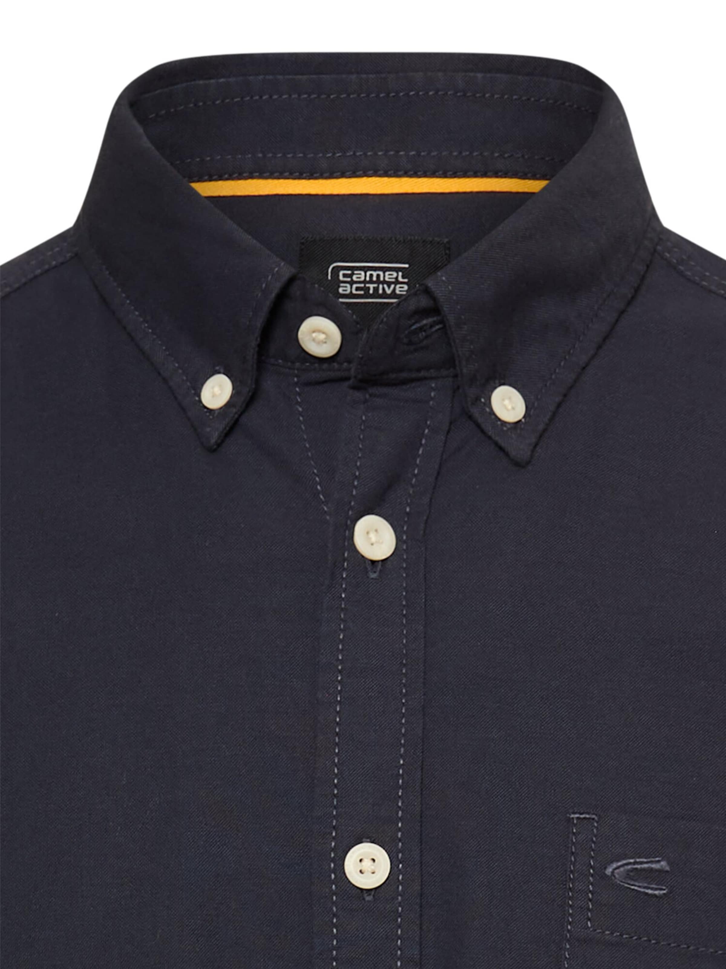 CAMEL ACTIVE Regular Fit Hemd in Blau