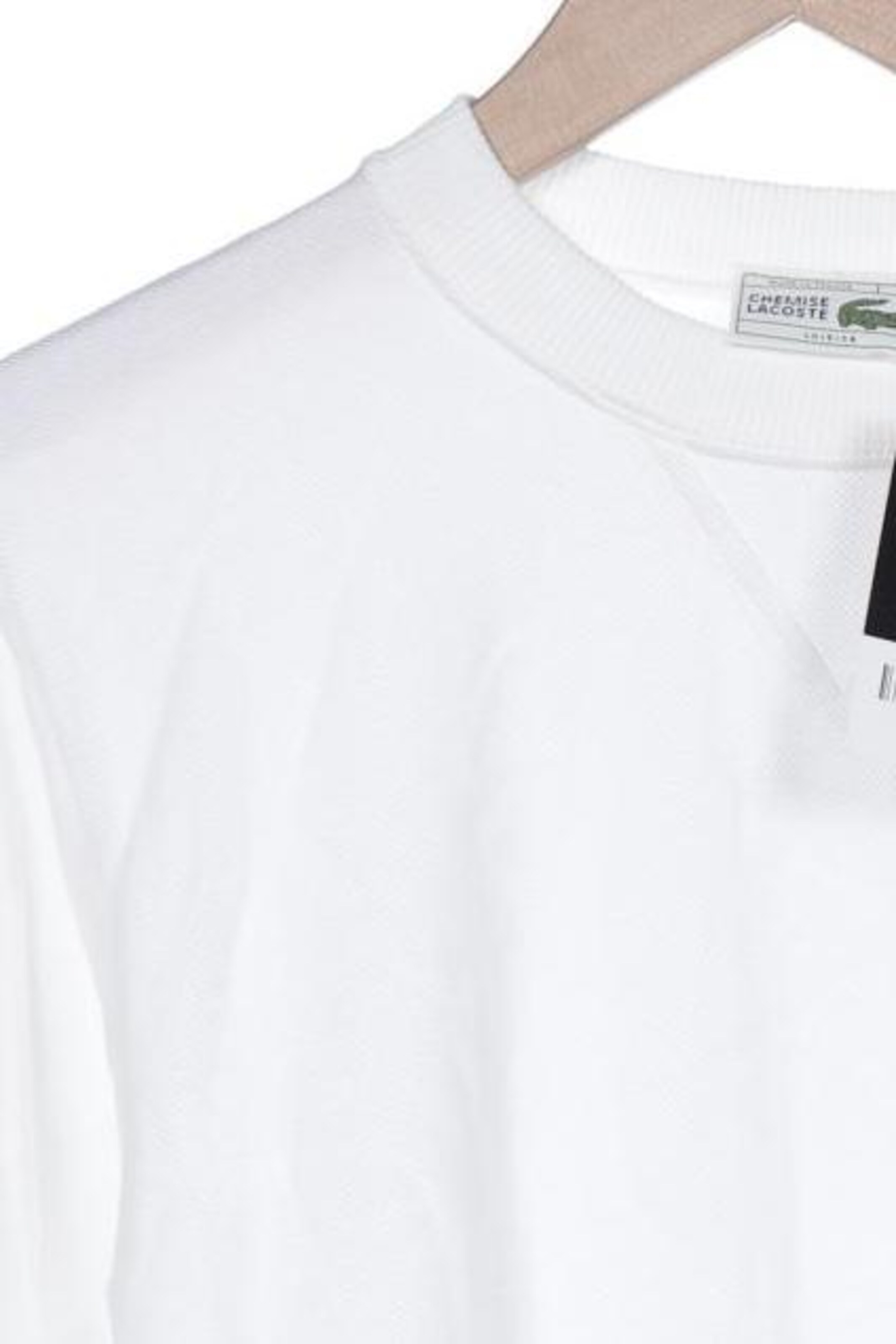 LACOSTE Sweater S in Weiß