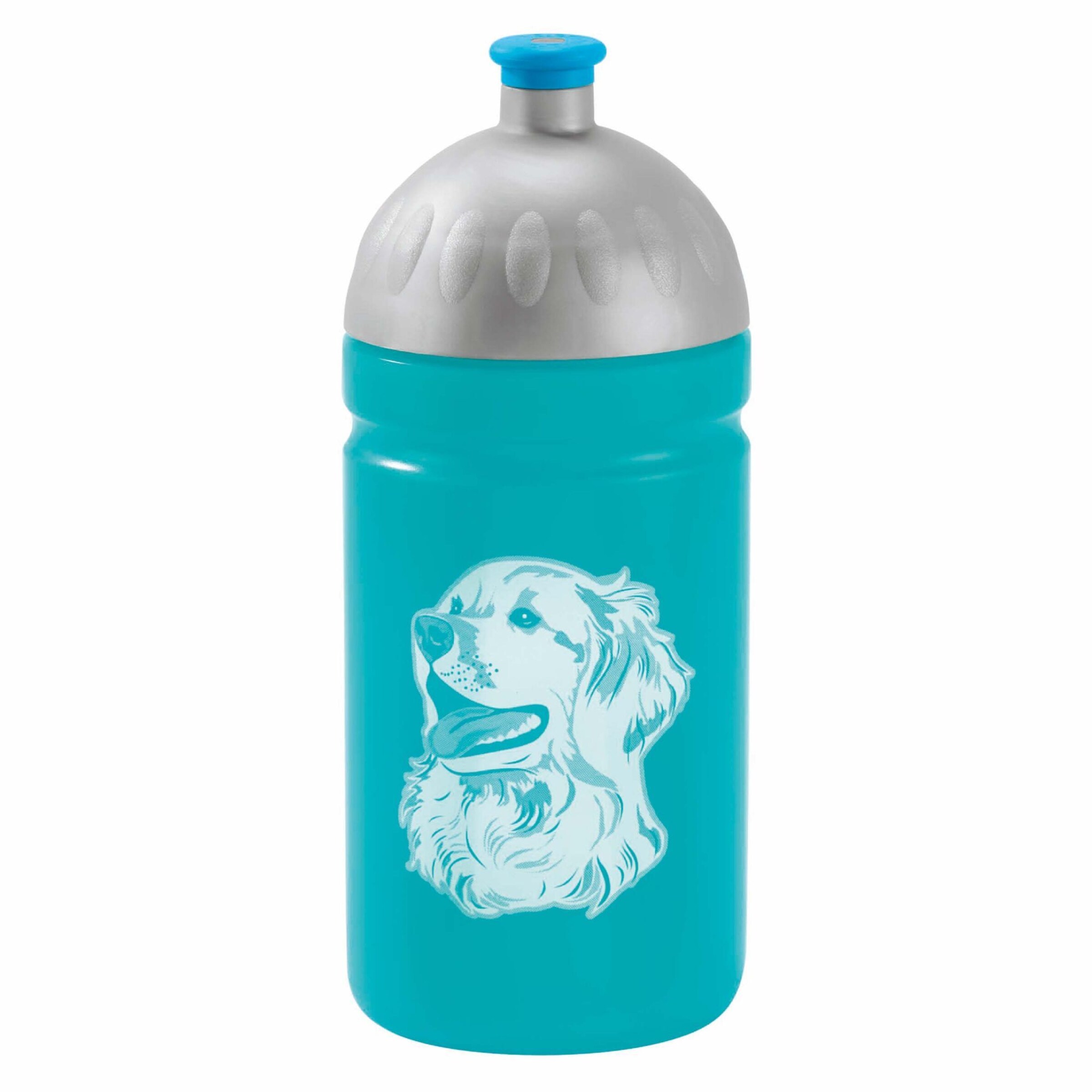 STEP BY STEP Trinkflasche in Blau: Vorderseite