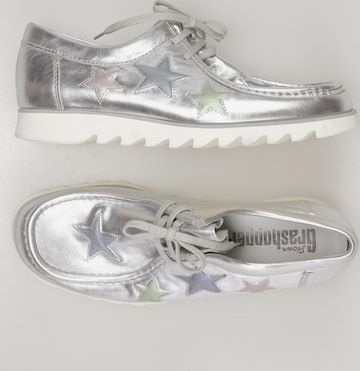 SIOUX Flats & Loafers in 40,5 in Silver: front