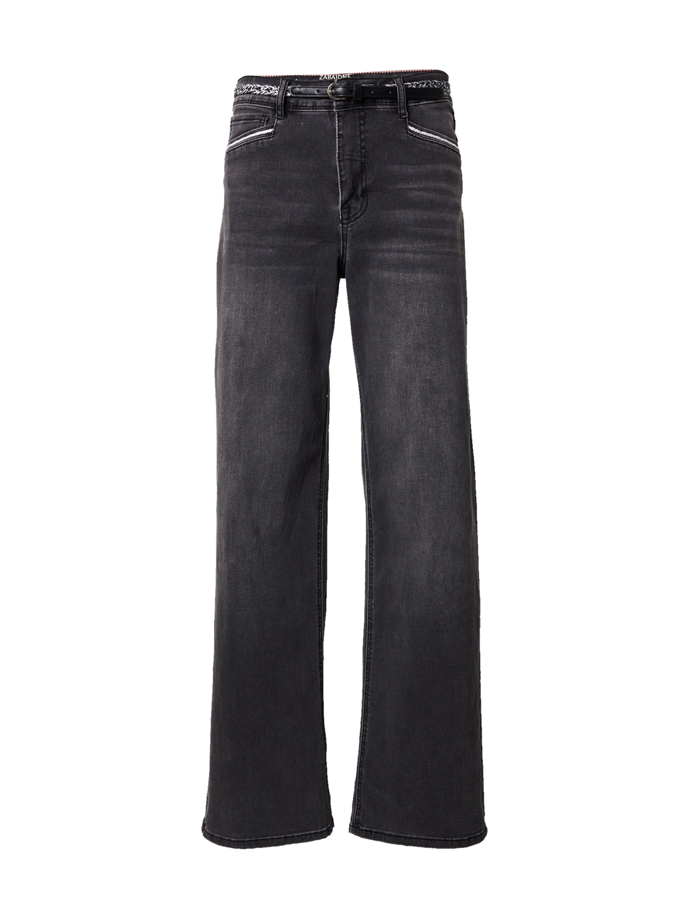 ZABAIONE Свободный крой Джинсы 'Al44lison' в Серый: спереди