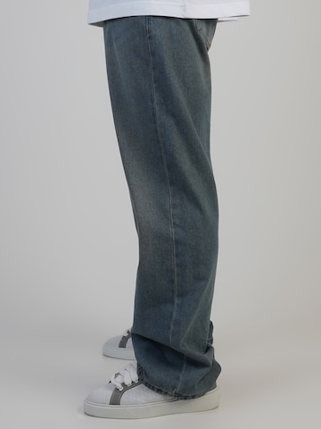 Loosefit Jean SikSilk en bleu