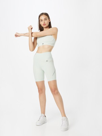 ADIDAS SPORTSWEAR Skinny Športne hlače 'Tailored Hiit 45 Seconds' | zelena barva