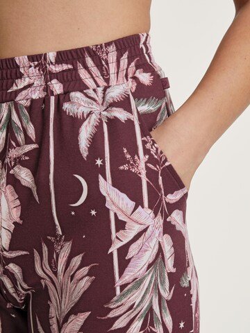 CALIDA Pyjamabroek 'Favourites Ground' in Rood