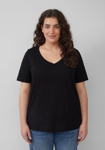 s.Oliver Shirt in Zwart: voorkant