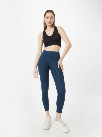 Marika Skinny Workout Pants in Blue