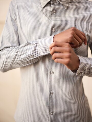 Slim fit Camicia di Next in grigio