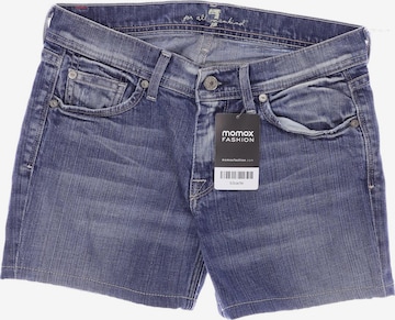 7 for all mankind Shorts S in Blau: predná strana