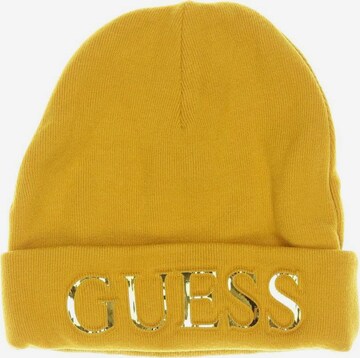 GUESS Hat & Cap in One size in Orange: front