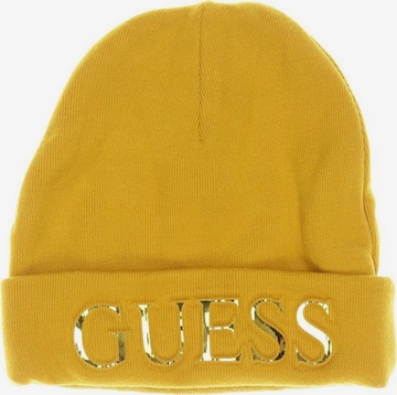 GUESS Hat & Cap in One size in Orange: front