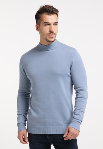 Pull-over RAIDO en bleu : devant