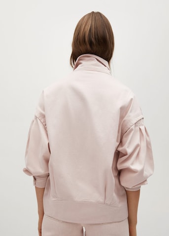 MANGO Prehodna jakna 'Eureka' | roza barva