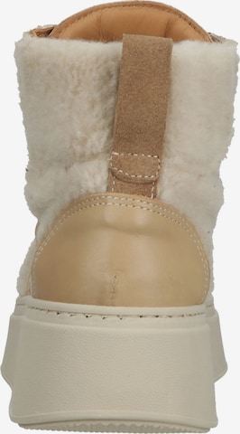 SCAPA High-Top Sneakers in Beige