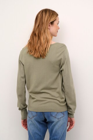 Pull-over 'Dela' Cream en vert