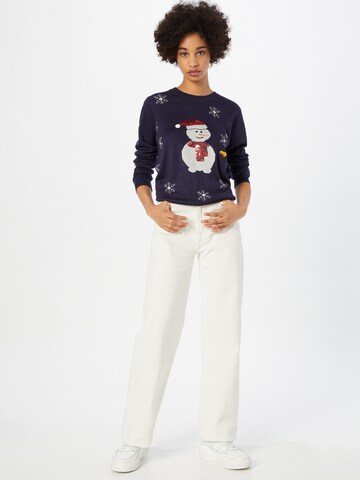 Pull-over 'Christmas' ABOUT YOU en bleu