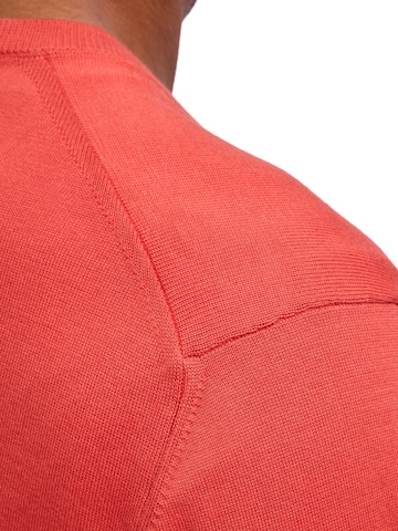 FALKE Pullover 'Pure Cotton'‌‌‌‌‌‌‌ in Rot