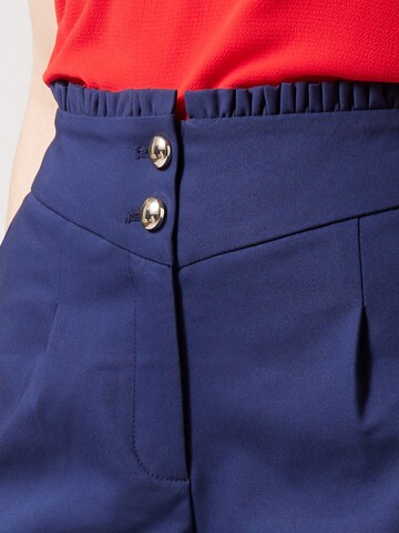 NAF NAF Regular Pants 'Mariane' in Blue