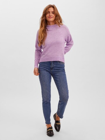 VERO MODA Pullover 'Vigga' in Lila