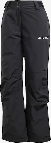 Regular Pantalon de sport 'Xperior 2L' ADIDAS TERREX en noir : devant