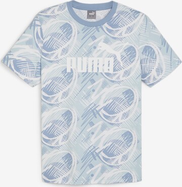 PUMA Shirt in Blauw: voorkant