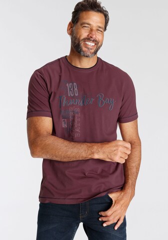 Man's World Shirt in Lila: Vorderseite