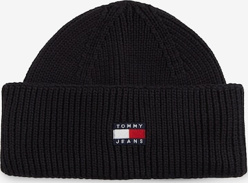 Berretto 'HERITAGE' di Tommy Jeans in nero: frontale