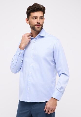 ETERNA Regular fit Zakelijk overhemd '1863' in Blauw: voorkant