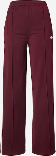 ADIDAS ORIGINALS Hlače 'Firebird' u burgund / bijela, Pregled proizvoda