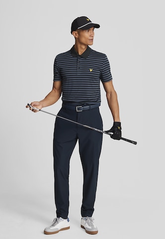 Lyle & Scott Regular Broek in Blauw