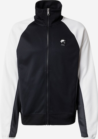 Nike Sportswear Tréning dzseki 'AIR' - fekete: elől