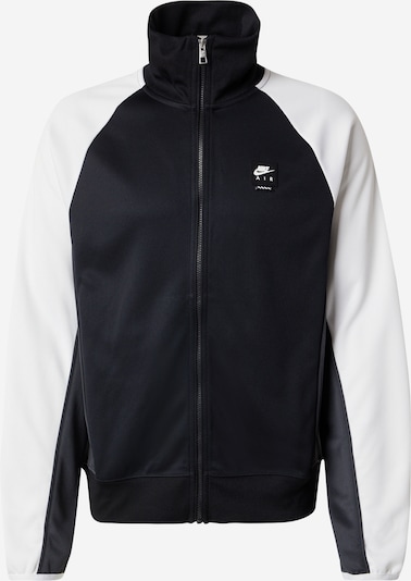 Nike Sportswear Gornji dio trenirke 'AIR' u crna / bijela, Pregled proizvoda