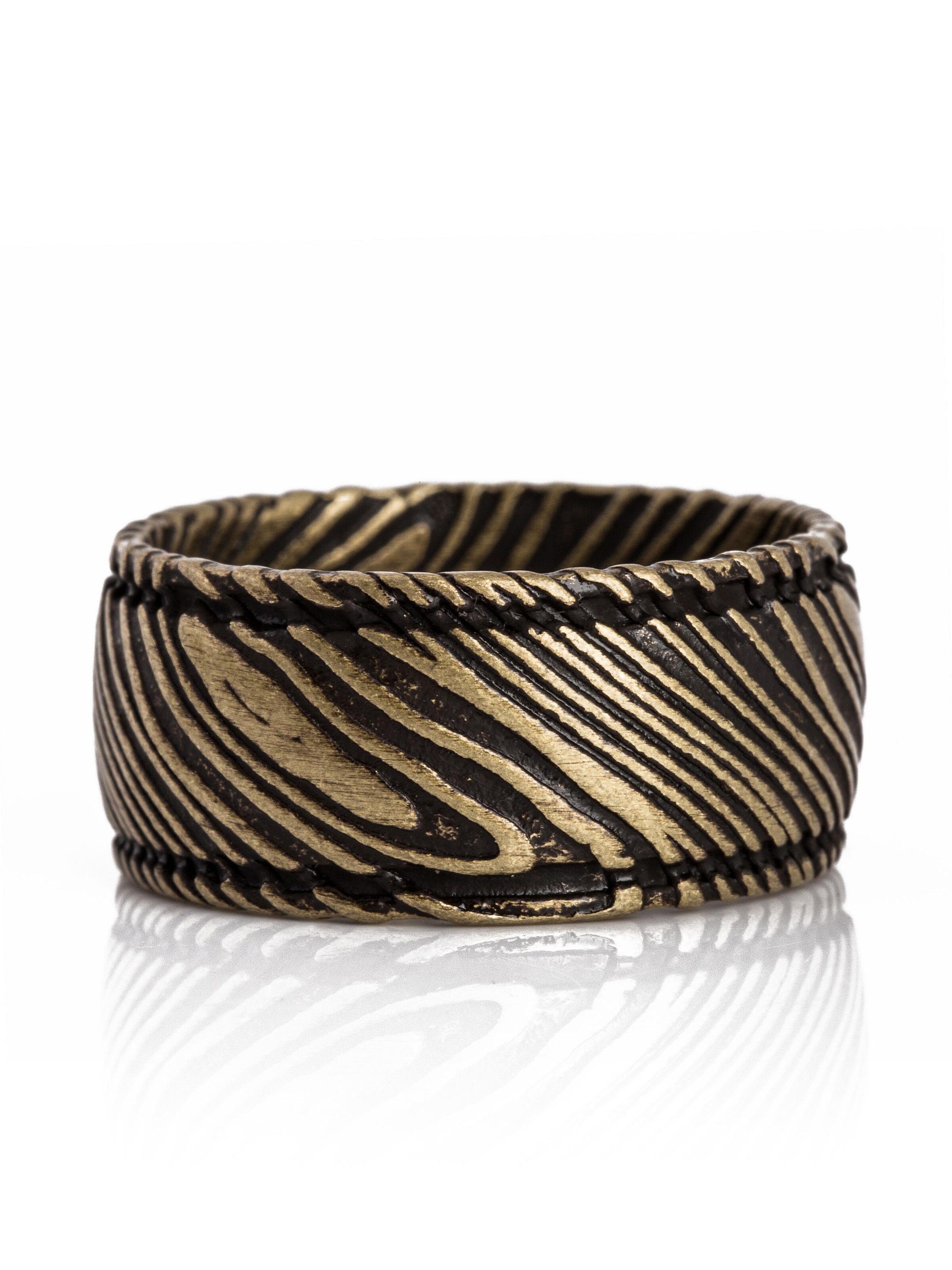 Akitsune Ring 'Orbis' in Brown