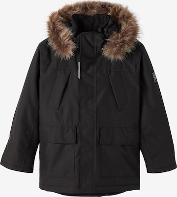 NAME ITTehnička jakna 'SNOW10' - crna boja: prednji dio