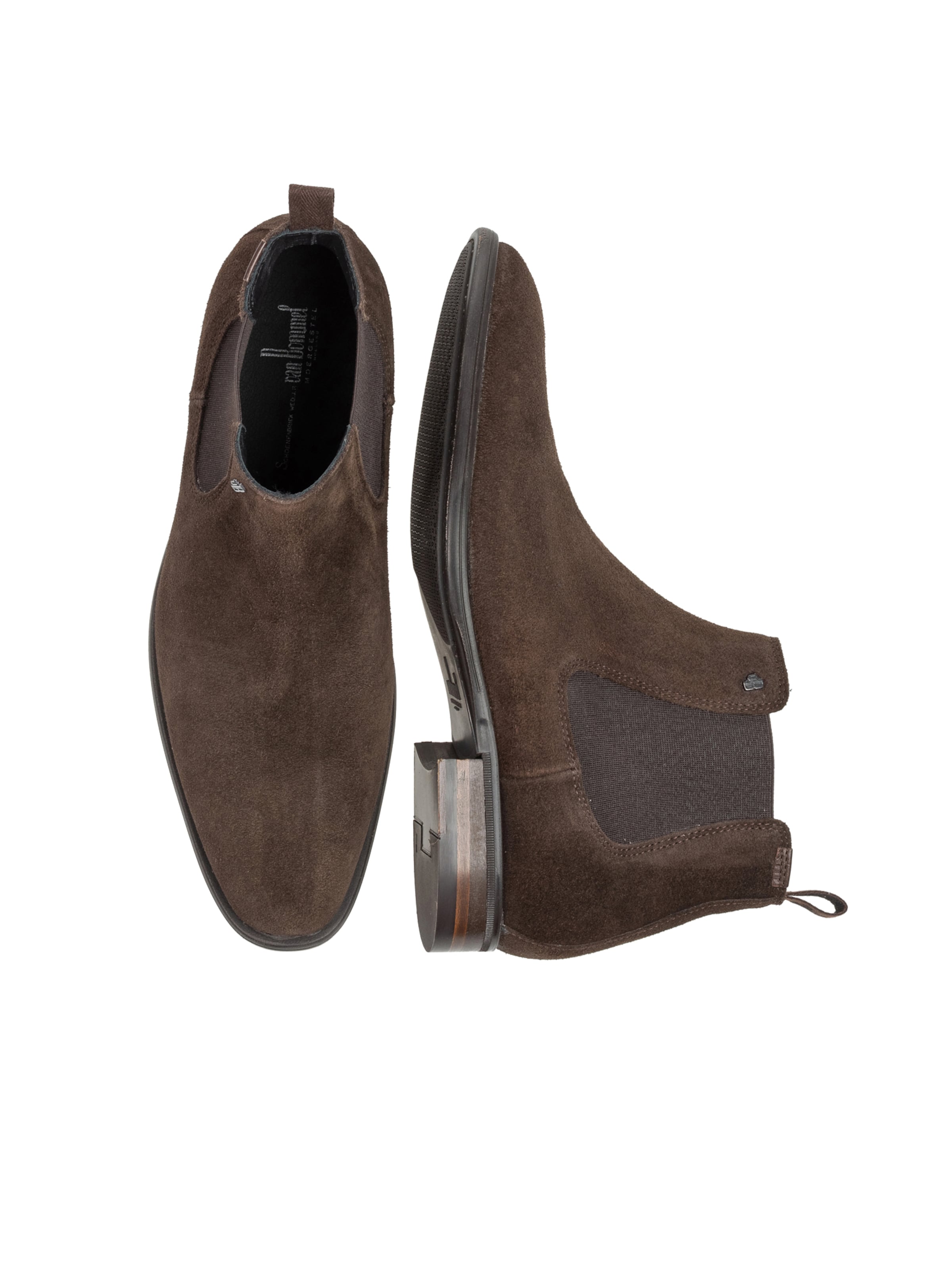 Floris van Bommel Chelsea boots 'Terra 05' in Bruin
